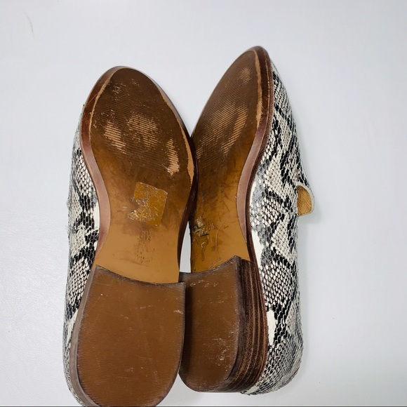 Madewell The Frances Loafer in Stamped Snake - Picture 5 of 7